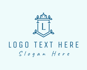 Regal Floral Shield Logo