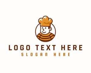 Character - French Bread Bakery logo design