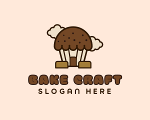 Chocolate Cupcake Dessert logo design