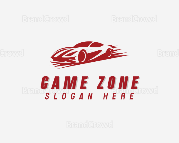 Super Car Racing Vehicle Logo