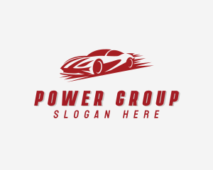 Super Car Racing Vehicle Logo