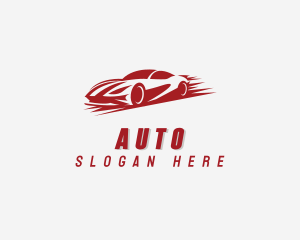 Super Car Racing Vehicle Logo