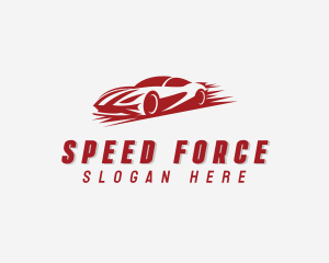 Super Car Racing Vehicle logo design