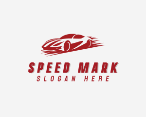 Super Car Racing Vehicle logo design