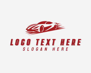 Speed - Super Car Racing Vehicle logo design