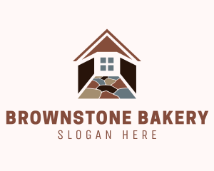 Brown Tiles Renovation logo design