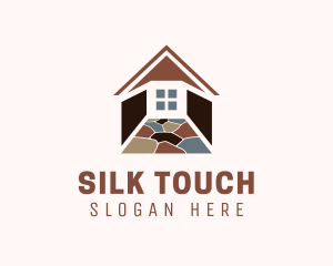 Brown Tiles Renovation logo design