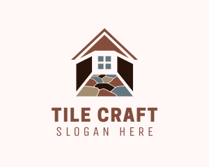 Brown Tiles Renovation logo design