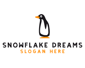 Winter - Winter Penguin Bird logo design