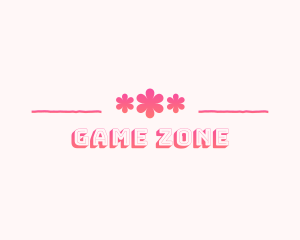 Feminine Retro Flower Boutique logo design