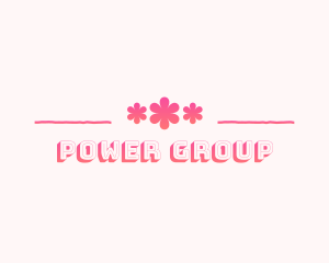 Cosmetics - Feminine Retro Flower Boutique logo design