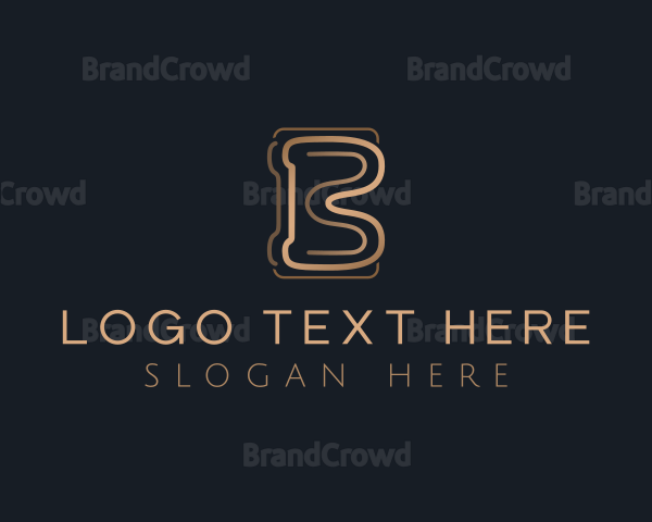 Elegant Fashion Boutique Letter B Logo