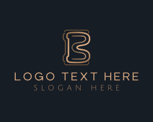 Vintage - Elegant Fashion Boutique Letter B logo design