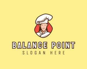 Happy Restaurant Chef logo design