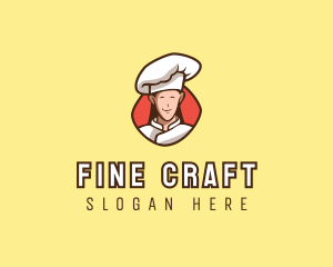 Happy Restaurant Chef logo design