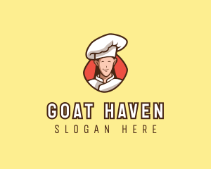 Happy Restaurant Chef logo design