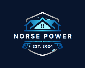 Housekeeping Power Washing logo design