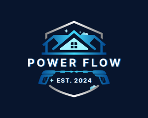 Housekeeping Power Washing logo design