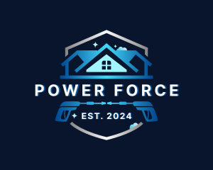 Housekeeping Power Washing logo design