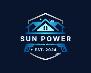 Housekeeping Power Washing logo design