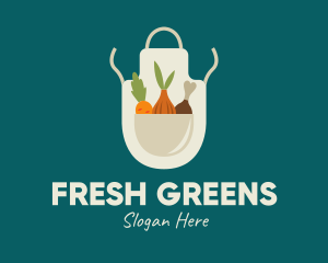 Vegetable - Vegetable Chef Apron logo design