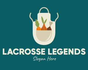 Vegetable Chef Apron logo design