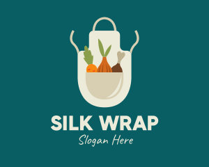 Vegetable Chef Apron logo design