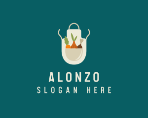 Vegetable Chef Apron logo design