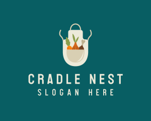 Vegetable Chef Apron logo design