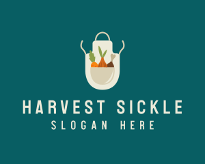 Vegetable Chef Apron logo design