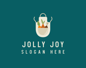 Vegetable Chef Apron logo design