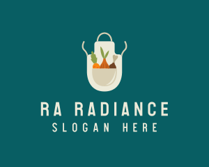 Vegetable Chef Apron logo design