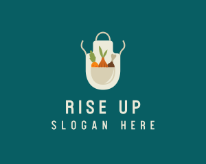 Vegetable Chef Apron logo design