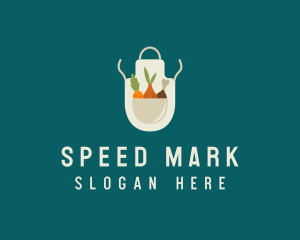 Vegetable Chef Apron logo design