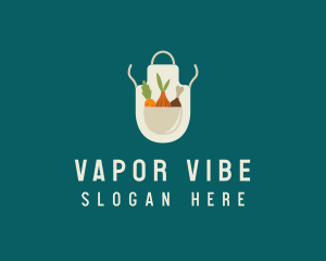 Vegetable Chef Apron logo design