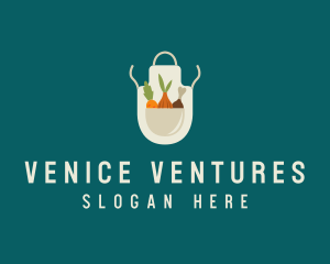 Vegetable Chef Apron logo design