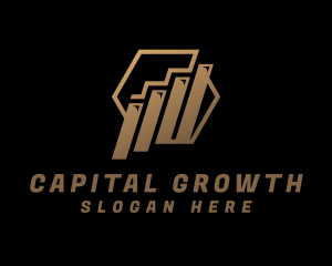 Investment - Investment Stock Market logo design