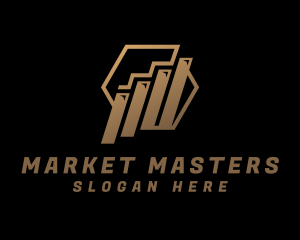 Investment Stock Market logo design