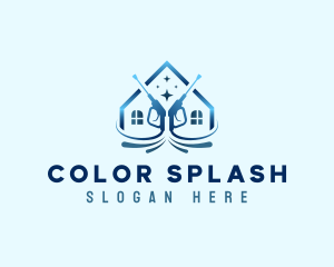 Clean Pressure Washer logo design