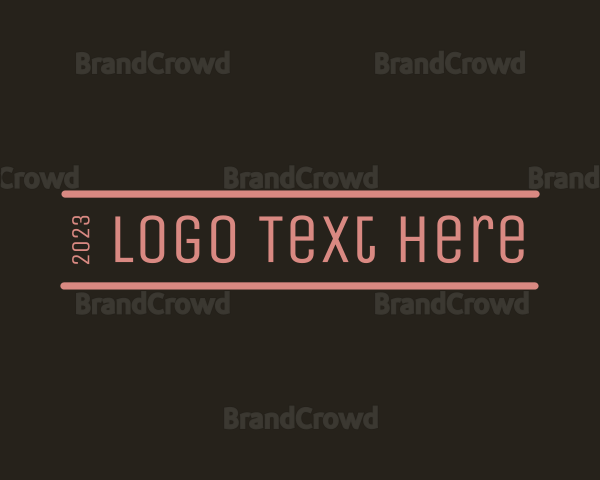 Modern Clothing Brand Logo