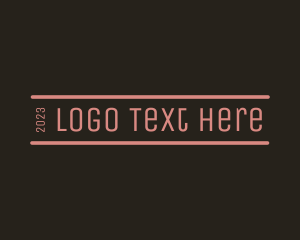 Enterprise - Modern Clothing Brand logo design