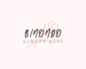 Floral Elegant Script Logo