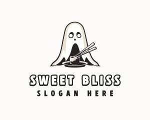 Ghost Sushi Chopsticks Logo