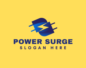 Charge - Plug Electronic Charge logo design