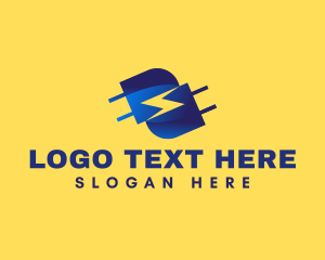 Plug Electronic Charge Logo