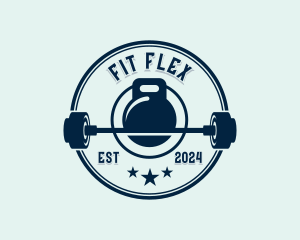 Exercise - Fitness Weights Exercise logo design