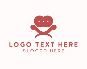 Heart Sofa Furniture Logo