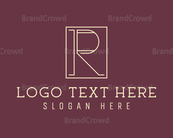 Elegant Boutique Letter R Logo