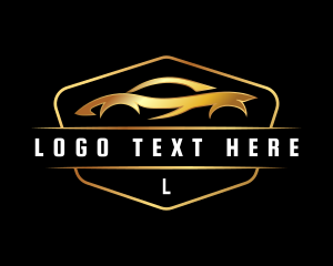 Rental - Luxury Car Rental logo design