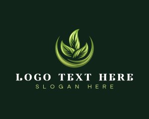 Produce - Landscaping Leaf Garden logo design